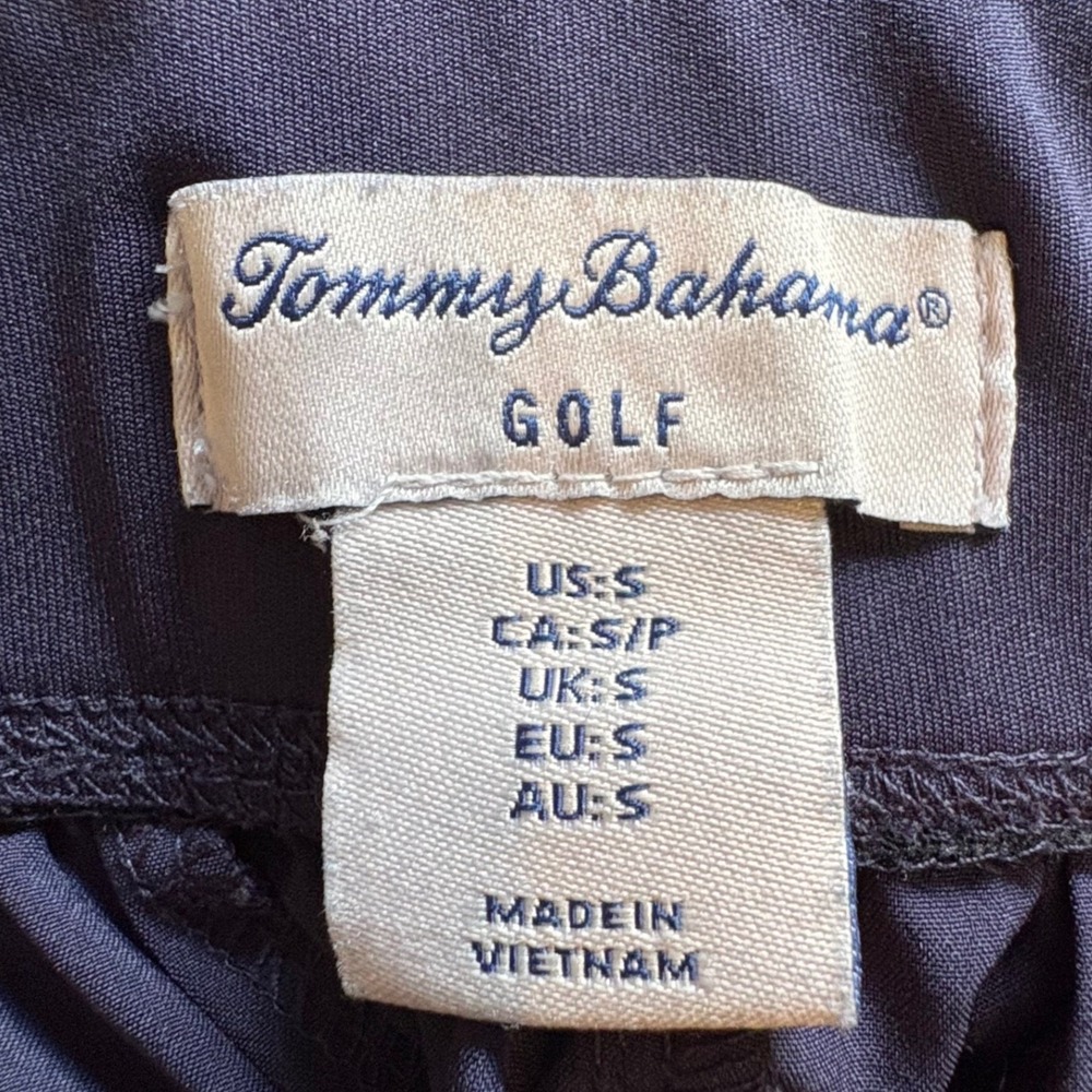 Tommy Bahama Golf Pants Women S Navy Blue Pull On Stretch Beach Coastal Resort G - Picture 3 of 6